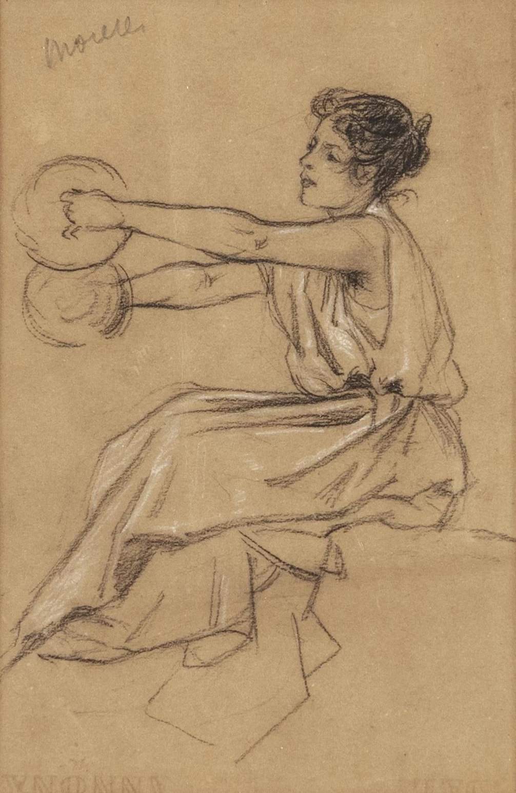 Suonatrice di piatti